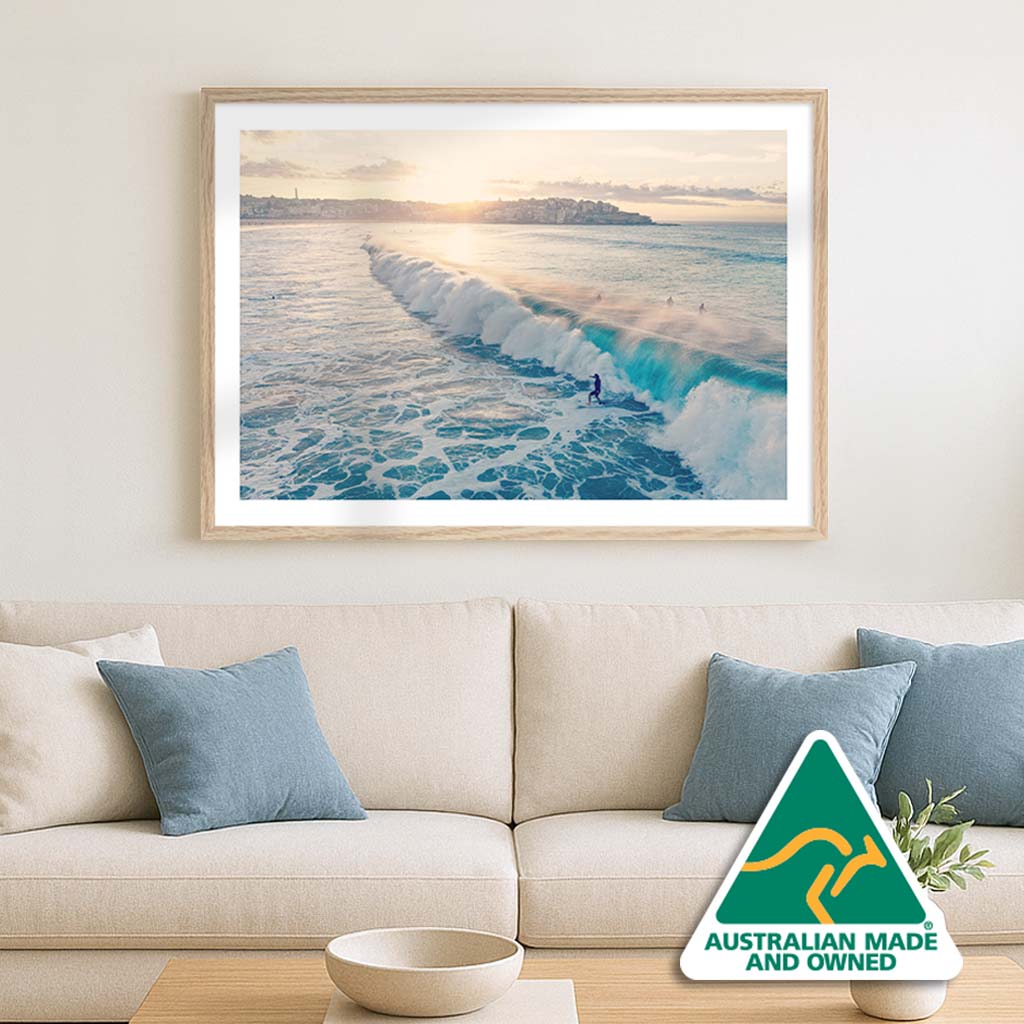 Bondi Beach Wall Art Prints – Australian-Made Coastal Artwork