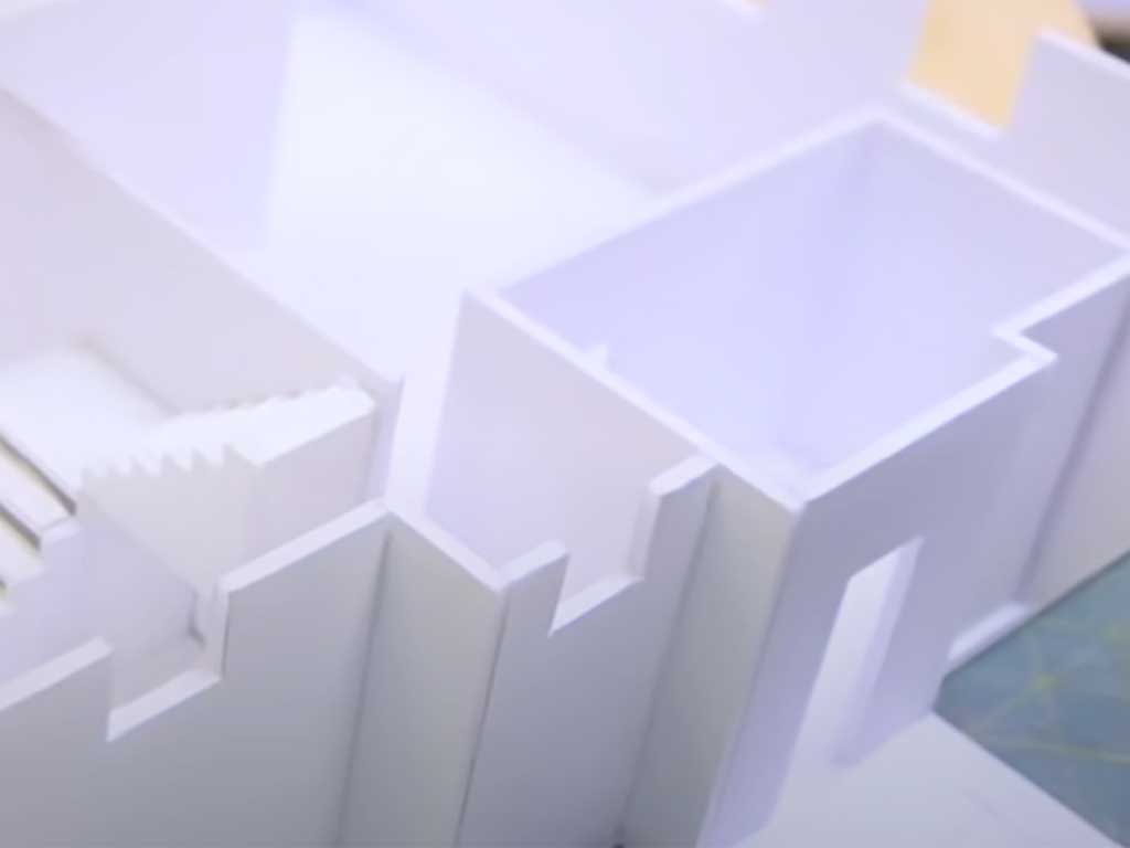 Foamboard used in 3d modeling