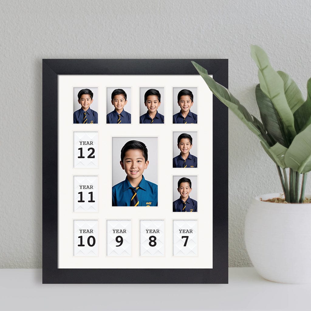 Small Collage Photo School Years Picture Frame - Proudly made with love in Australia - Graduation Gifts - Profile Products Australia