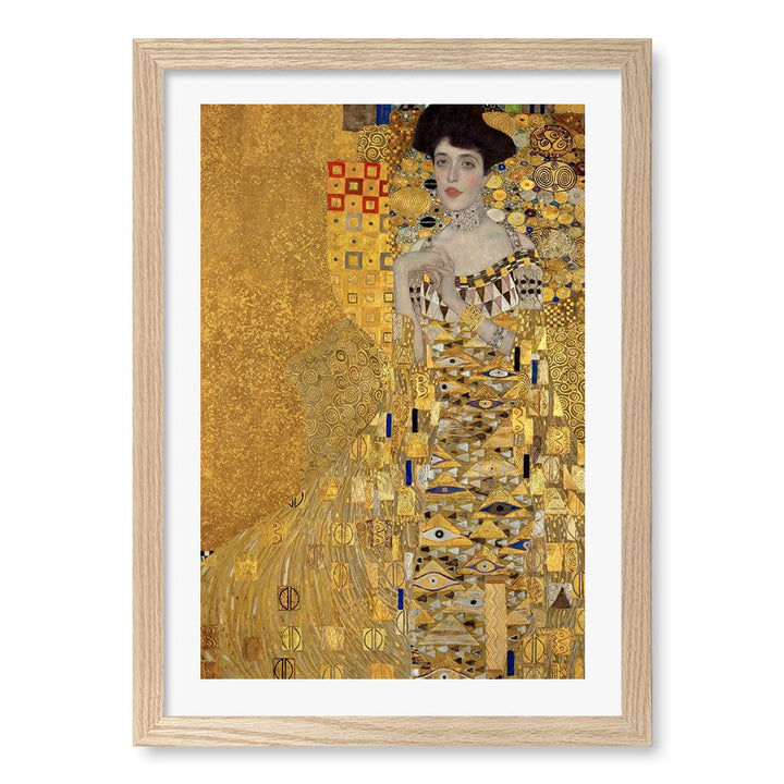 Adele Bloch Baur Wall Art Print A3 (29.7 x 42cm) / Natural Oak Frame / White Border from our Australian Made Wall Art collection by Profile Australia