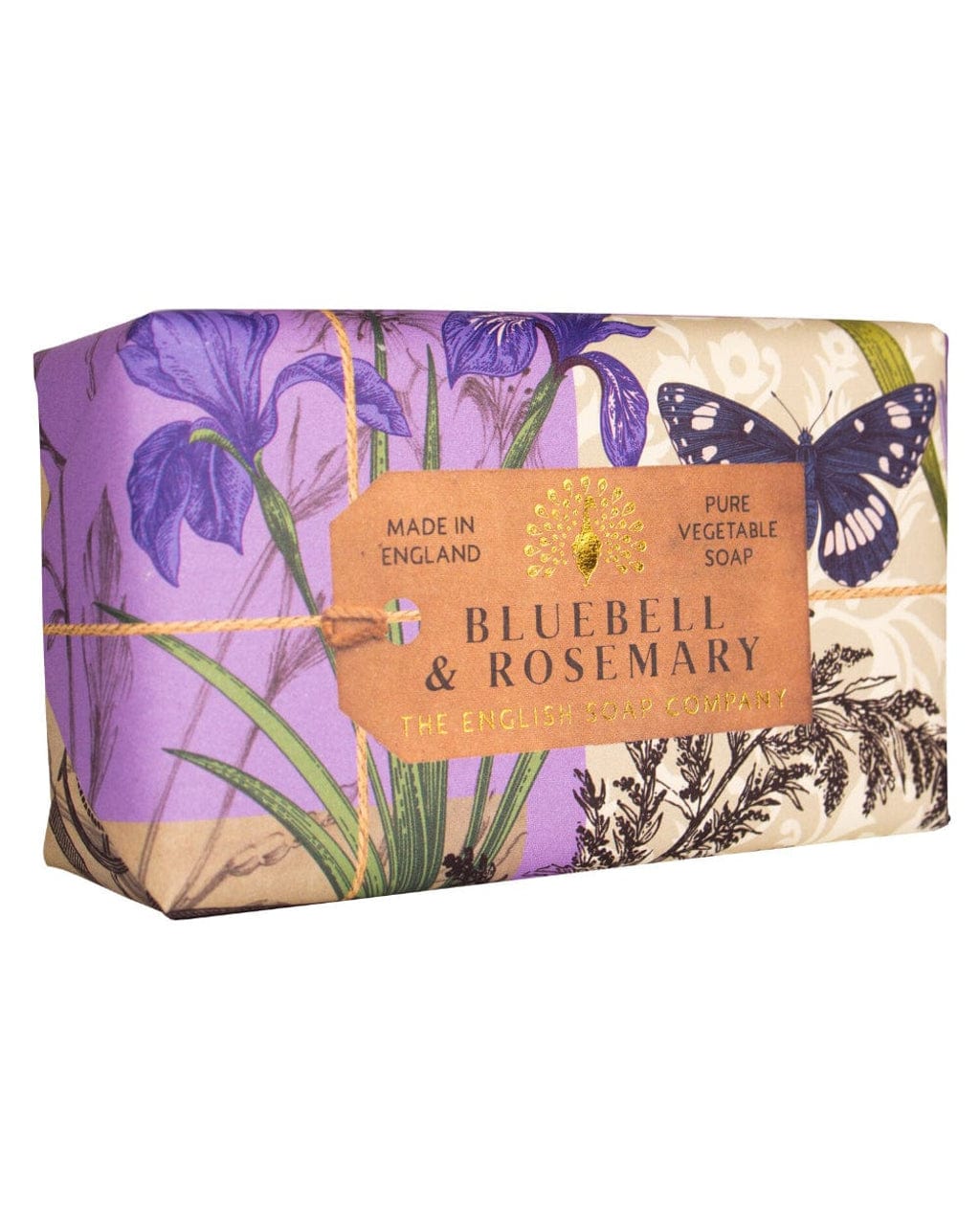 Anniversary Bluebell and Rosemary Soap Bar from our Luxury Bar Soap collection by The English Soap Company