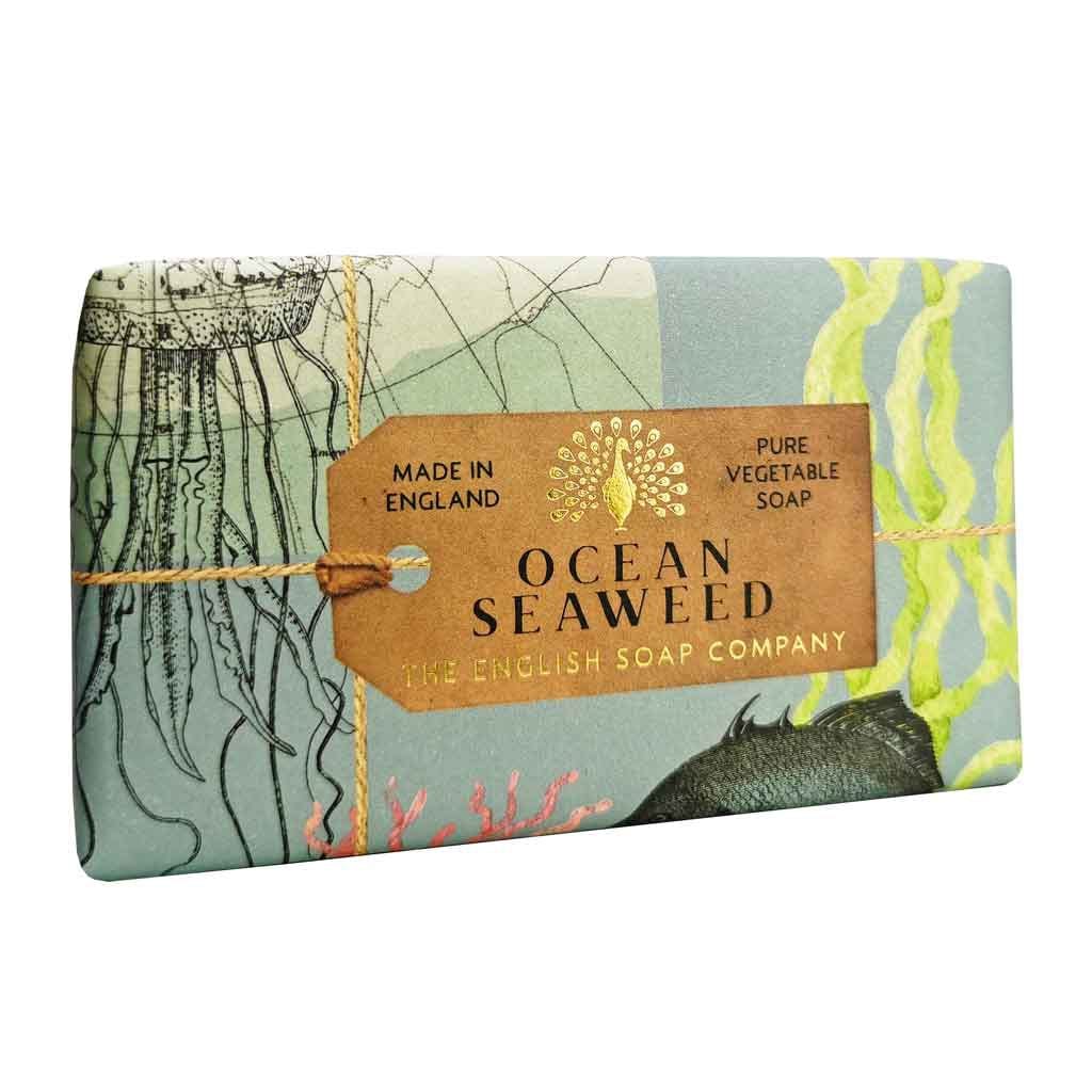 Anniversary Ocean Seaweed Soap Bar from our Luxury Bar Soap collection by The English Soap Company