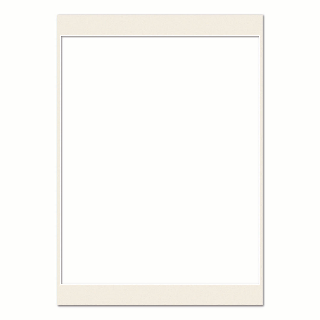 Antique White Acid-Free Mat Board A2 (42x59.4cm) to suit 16x20in (40.6x50.8cm) image from our Mat Boards collection by Profile Products (Australia) Pty Ltd