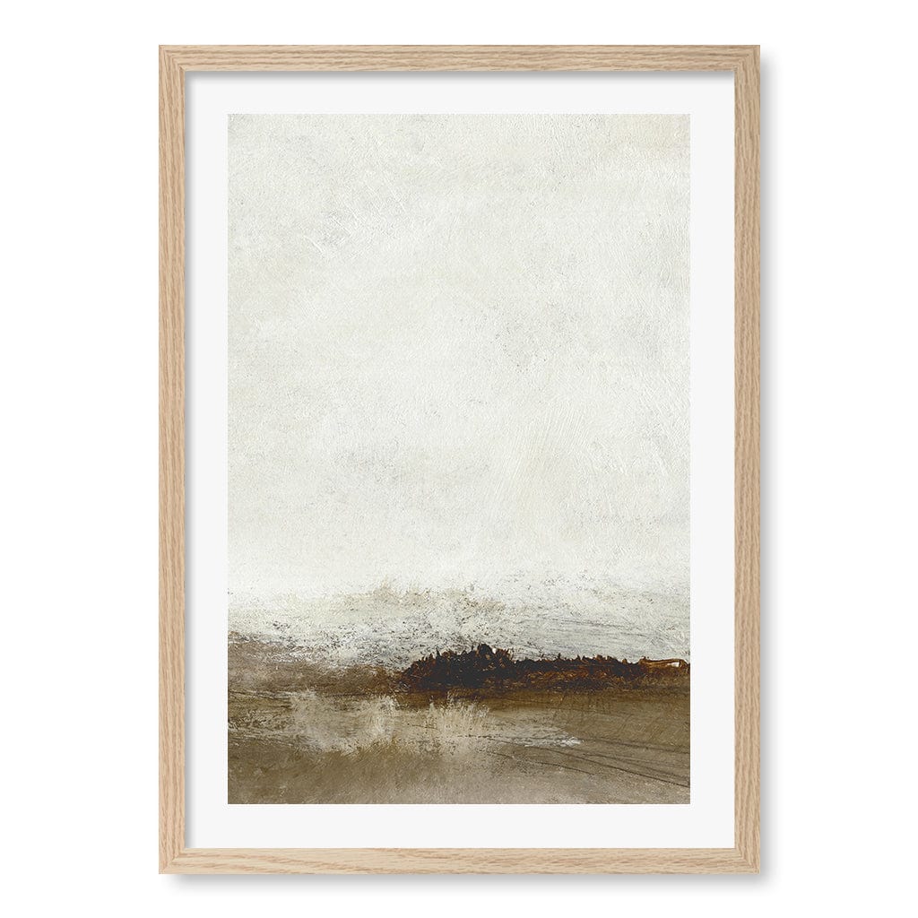 Away From Hear 2 Abstract Wall Art Print by Dan Hobday A4 (21 x 29.7cm) / Natural Oak Frame / White Border from our Australian Made Framed Wall Art, Prints & Posters collection by Profile Products (Australia) Pty Ltd