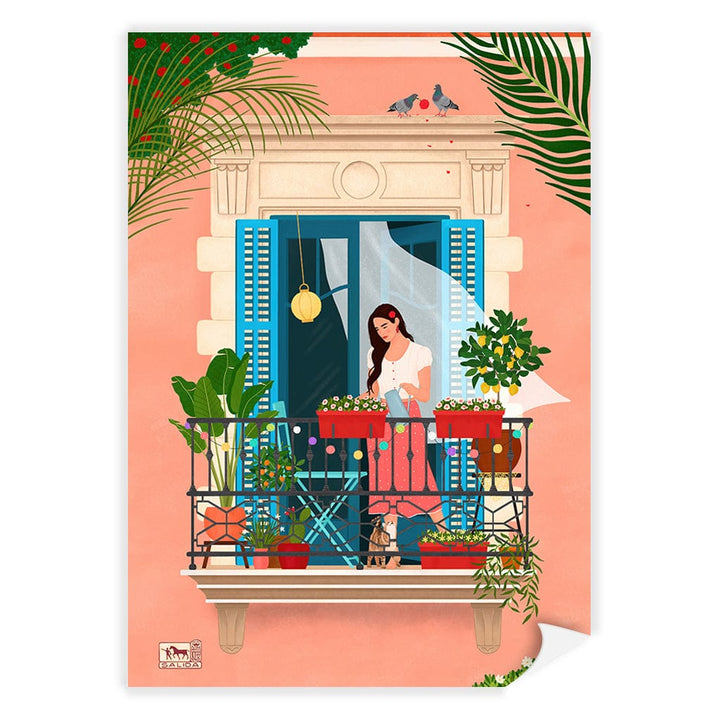 Barcelona Modern Wall Art Print A4 (21 x 29.7cm) / Print Only / No Border from our Australian Made Framed Wall Art, Prints & Posters collection by Profile Products (Australia) Pty Ltd