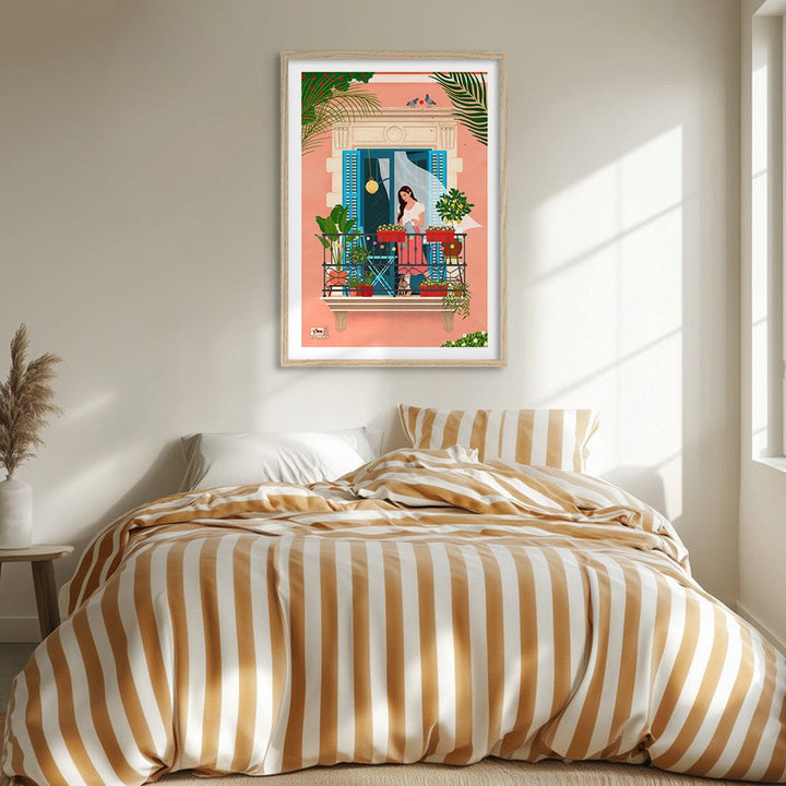 Barcelona Modern Wall Art Print from our Australian Made Framed Wall Art, Prints & Posters collection by Profile Products (Australia) Pty Ltd