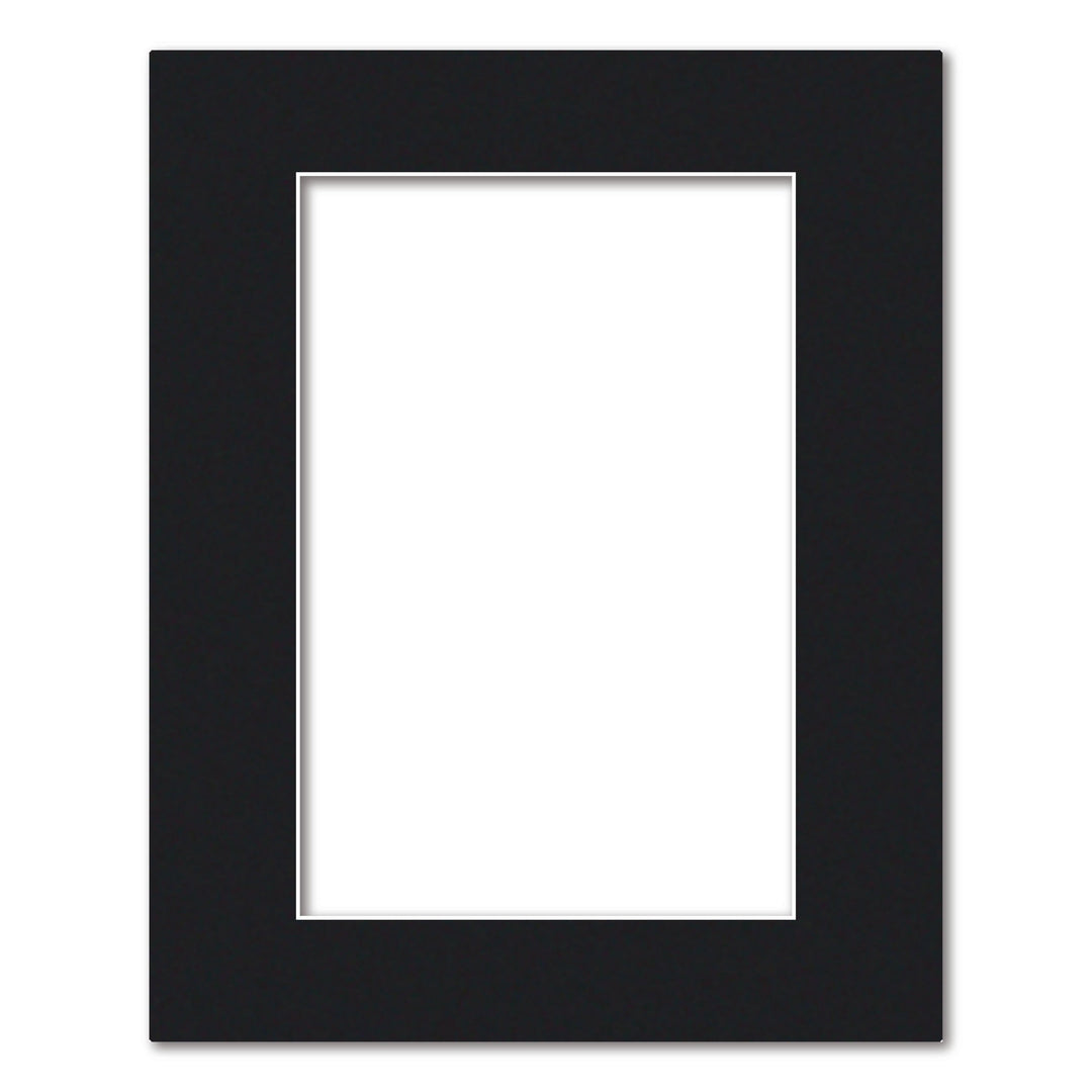 Black Acid-Free Mat Board 16x20in (40.6x50.8cm) to suit 10x15in (25x38cm) image from our Mat Boards collection by Profile Australia