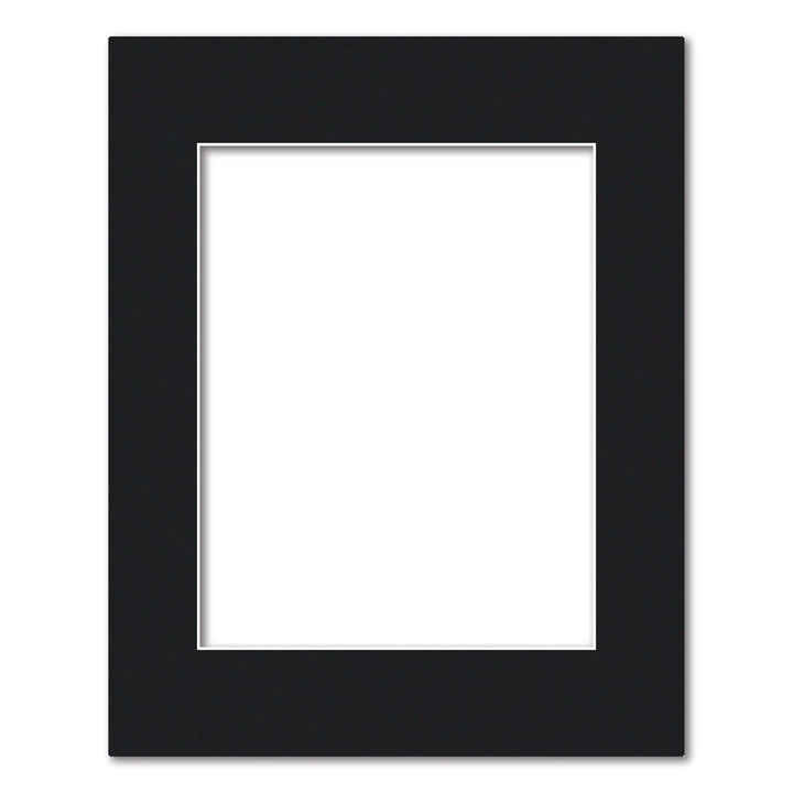 Black Acid-Free Mat Board 16x20in (40.6x50.8cm) to suit 11x14in (28x35cm) image from our Mat Boards collection by Profile Australia