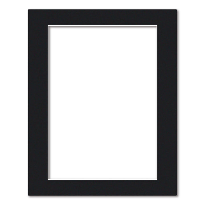 Black Acid-Free Mat Board 16x20in (40.6x50.8cm) to suit A3 (30x42cm) image from our Mat Boards collection by Profile Australia