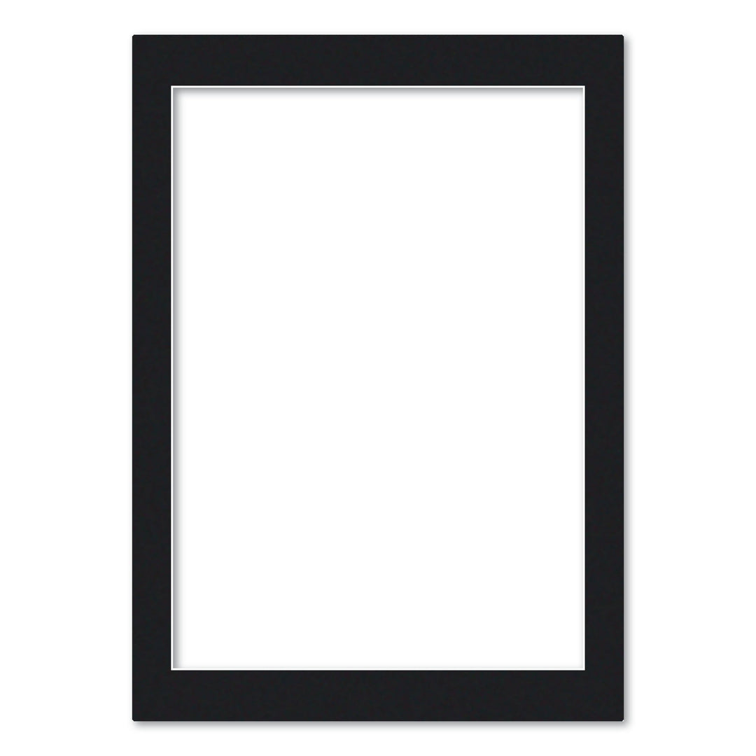 Black Acid-Free Mat Board 50x70cm to suit A2 (42x59cm) image from our Mat Boards collection by Profile Australia
