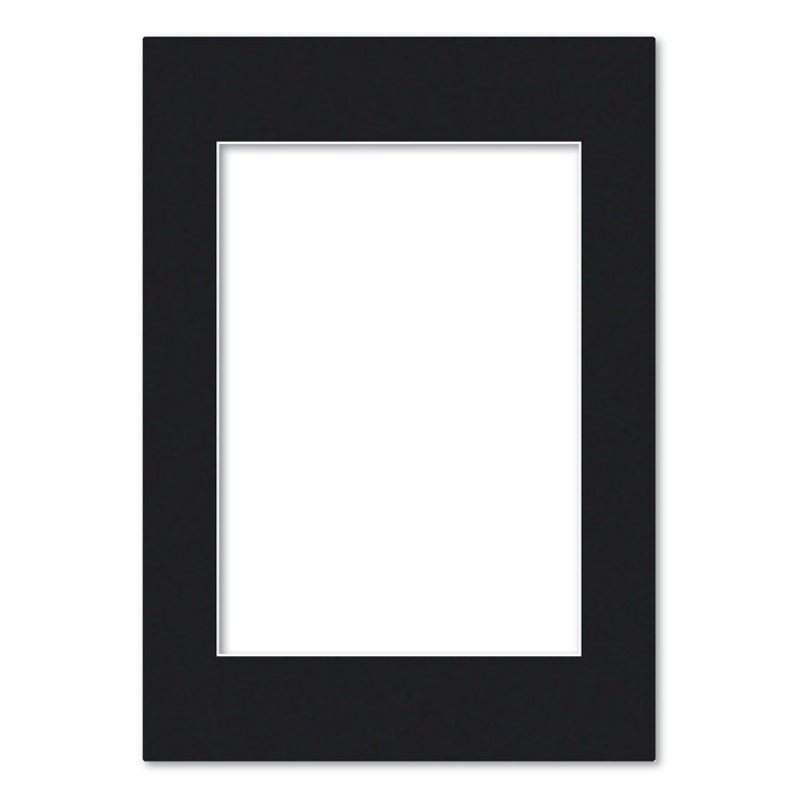 Black Acid-Free Mat Board A2 (42x59.4cm) to suit A3 (30x42cm) image from our Mat Boards collection by Profile Australia
