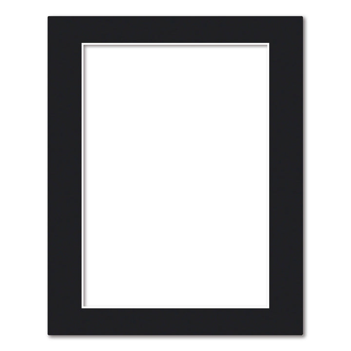 Bulk Mat Board Value Bundle - Black (10 Pack) 8x10in (20.3x25.4cm) to suit A5 (15x21cm) image from our Mat Boards collection by Profile Products (Australia) Pty Ltd