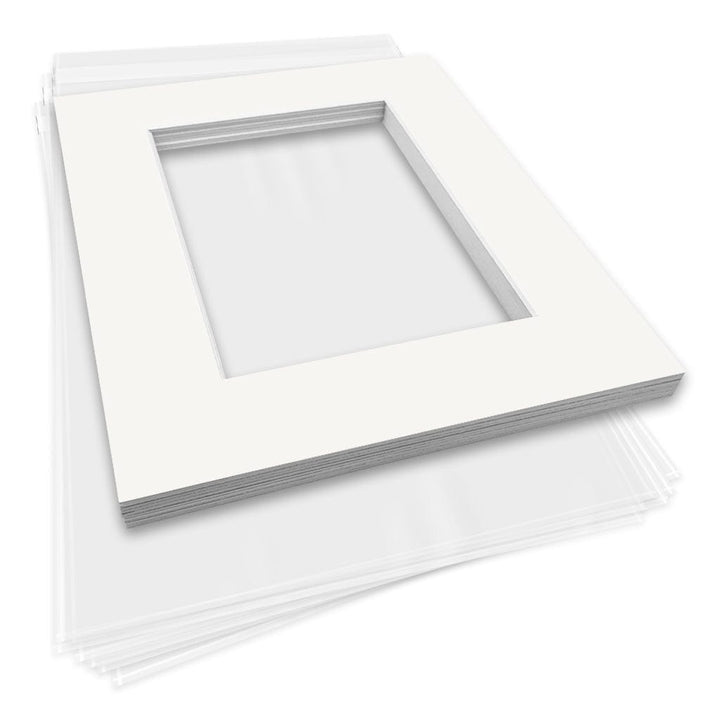 Bulk Mat Board Value Bundle - Ice White (10 Pack) from our Mat Boards collection by Profile Products (Australia) Pty Ltd