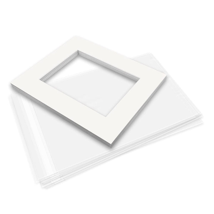Bulk Mat Board Value Bundle - Ice White (10 Pack) from our Mat Boards collection by Profile Products (Australia) Pty Ltd