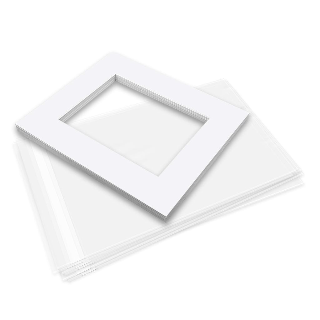 Bulk Mat Board Value Bundle - Ultimate White (10 Pack) from our Mat Boards collection by Profile Products (Australia) Pty Ltd