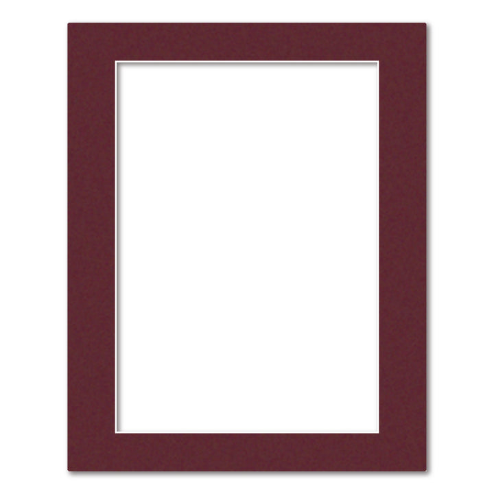 Burgundy Maroon Acid-Free Mat Board 16x20in (40.6x50.8cm) to suit A3 (30x42cm) image from our Mat Boards collection by Profile Products (Australia) Pty Ltd
