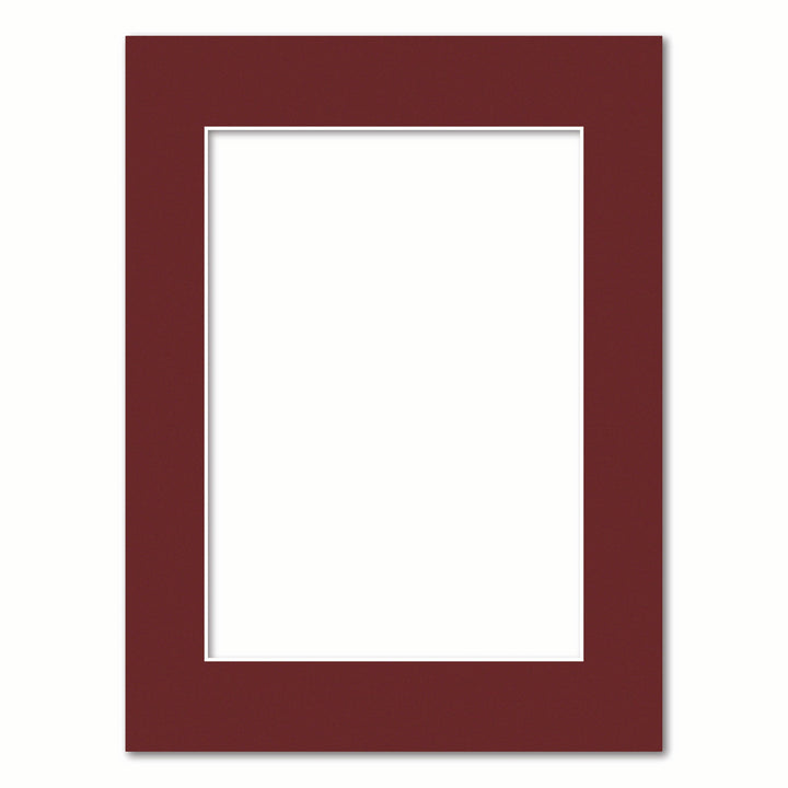 Burgundy Maroon Acid-Free Mat Board 30x40cm to suit A4 (21x30cm) image from our Mat Boards collection by Profile Products (Australia) Pty Ltd