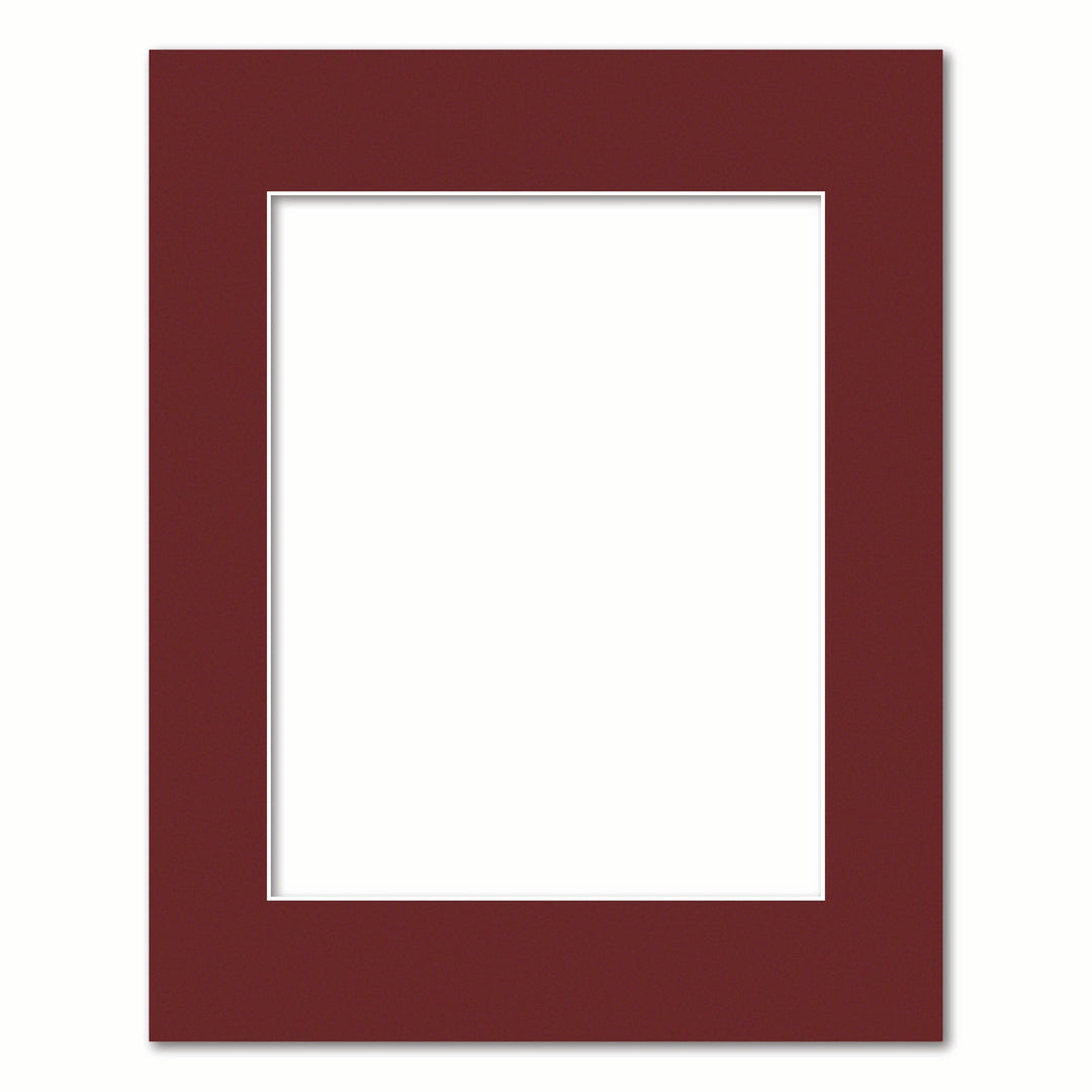 Burgundy Maroon Acid-Free Mat Board 40x50cm to suit 11x14in (28x35cm) image from our Mat Boards collection by Profile Products (Australia) Pty Ltd