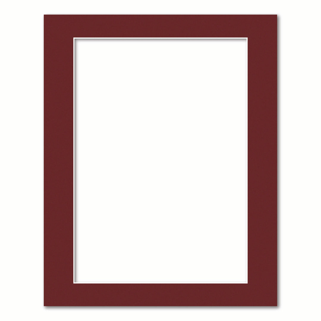 Burgundy Maroon Acid-Free Mat Board 40x50cm to suit A3 (30x42cm) image from our Mat Boards collection by Profile Products (Australia) Pty Ltd