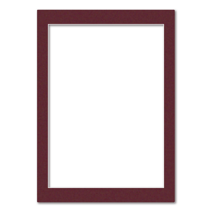 Burgundy Maroon Acid-Free Mat Board 50x70cm to suit A2 (42x59cm) image from our Mat Boards collection by Profile Products (Australia) Pty Ltd
