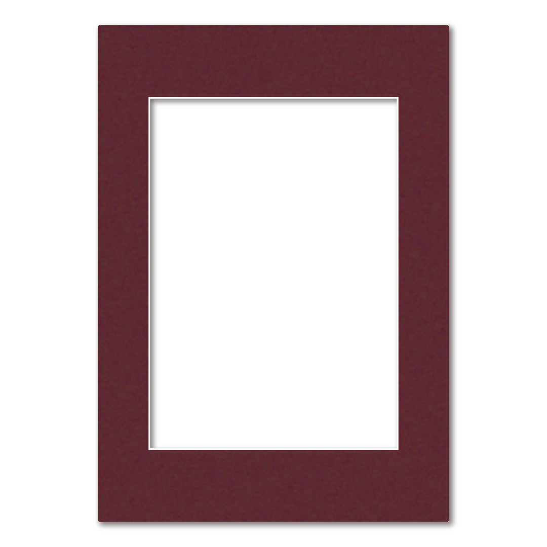 Burgundy Maroon Acid-Free Mat Board A2 (42x59.4cm) to suit A3 (30x42cm) image from our Mat Boards collection by Profile Products (Australia) Pty Ltd