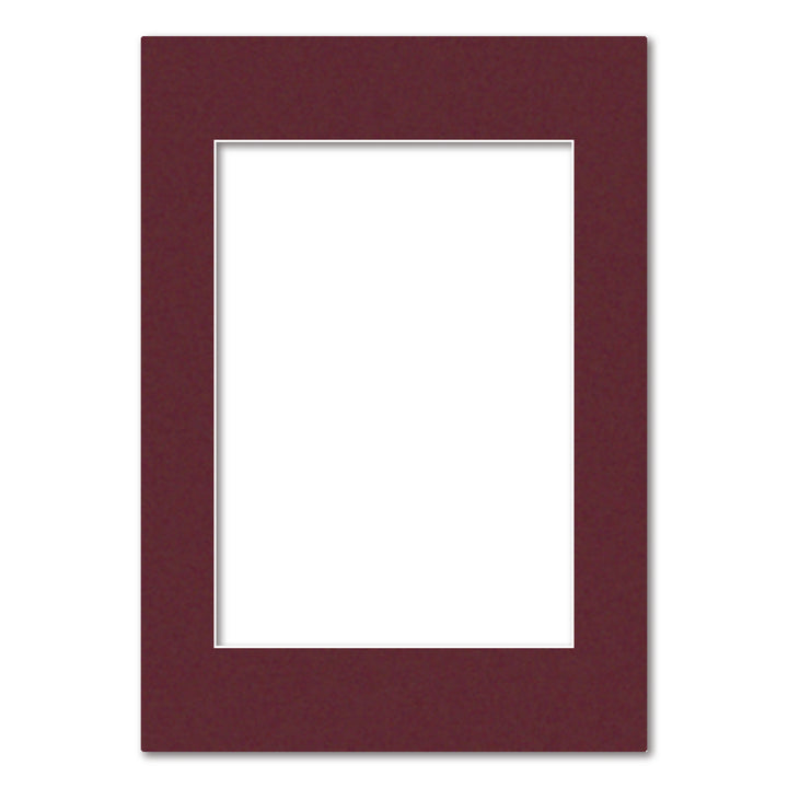 Burgundy Maroon Acid-Free Mat Board A2 (42x59.4cm) to suit A3 (30x42cm) image from our Mat Boards collection by Profile Products (Australia) Pty Ltd