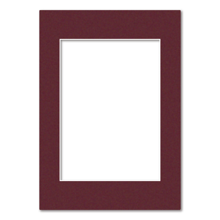 Burgundy Maroon Acid-Free Mat Board A3 (29.7x42cm) to suit A4 (21x30cm) image from our Mat Boards collection by Profile Products (Australia) Pty Ltd