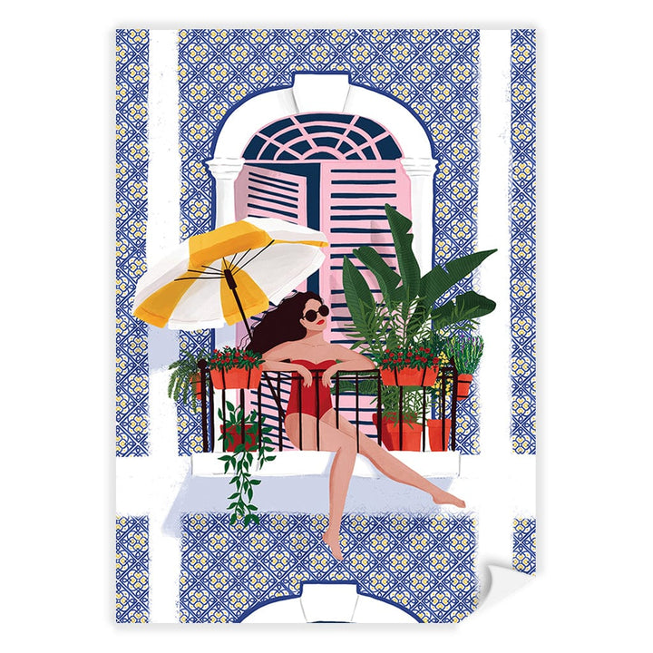 Catching The Sun Modern Wall Art Print A4 (21 x 29.7cm) / Print Only / No Border from our Australian Made Framed Wall Art, Prints & Posters collection by Profile Products (Australia) Pty Ltd