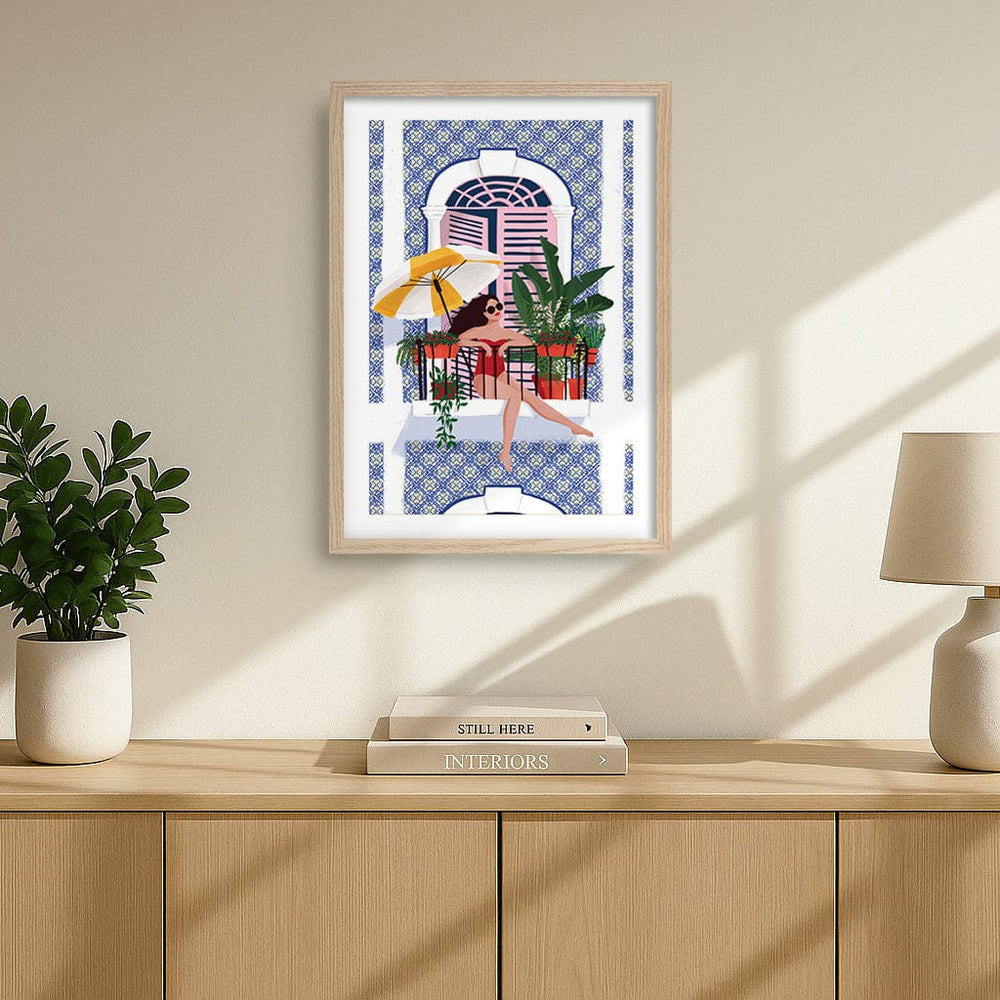 Catching The Sun Modern Wall Art Print from our Australian Made Framed Wall Art, Prints & Posters collection by Profile Products (Australia) Pty Ltd