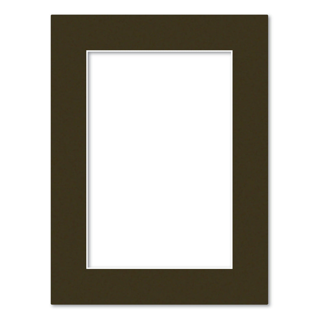 Chocolate Brown Acid-Free Mat Board 12x16in (30.5x40.6cm) to suit 8x12in (20x30cm) image from our Mat Boards collection by Profile Products (Australia) Pty Ltd