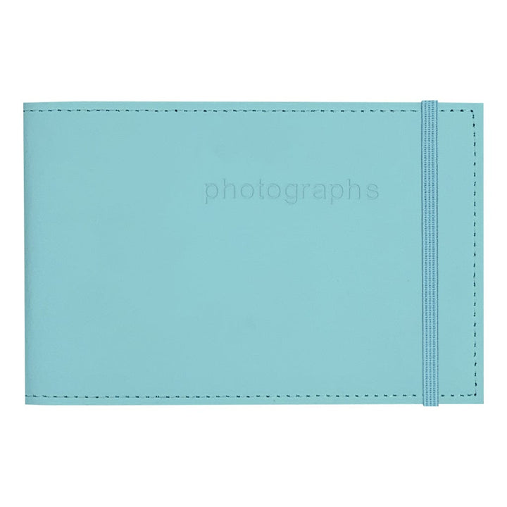 Citi Leather Baby Blue Pocket Brag Book Photo Wallet from our Photo Albums collection by Profile Products (Australia) Pty Ltd
