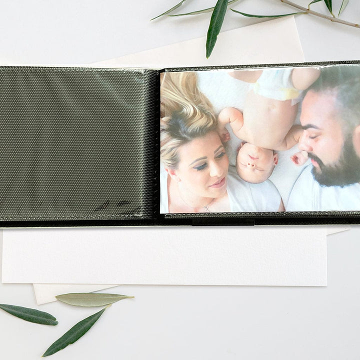 Citi Leather Baby Blue Pocket Photo Wallet - 3 Pack Bundle from our Photo Albums collection by Profile Products (Australia) Pty Ltd