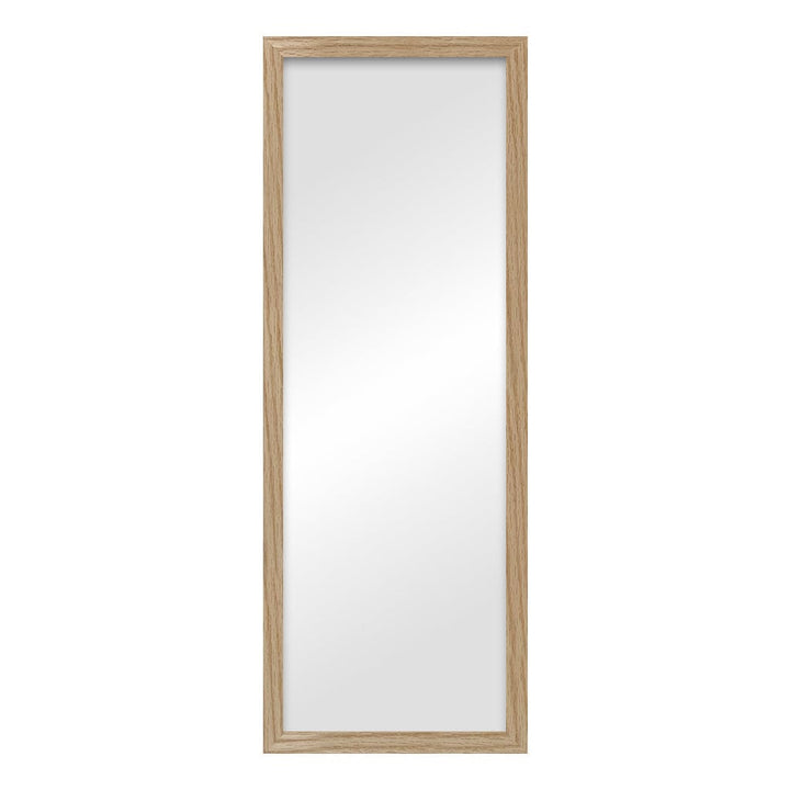 Classic Natural Oak Framed Mirror – 12x36 Inch Slim Wall Mirror from our Australian Made Picture Frames collection by Profile Products (Australia) Pty Ltd