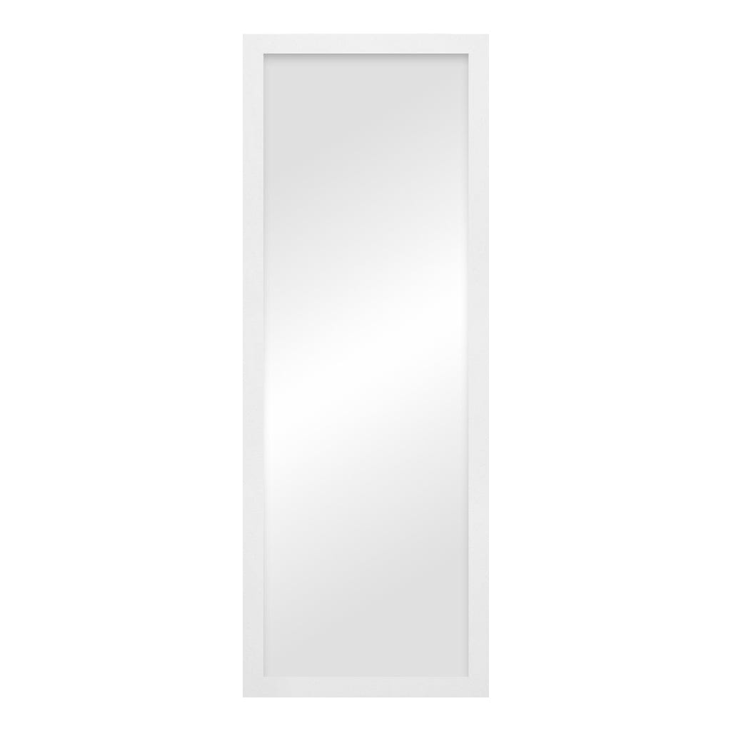 Classic White Framed Mirror – 12x36 Inch Slim Wall Mirror from our Australian Made Picture Frames collection by Profile Products (Australia) Pty Ltd