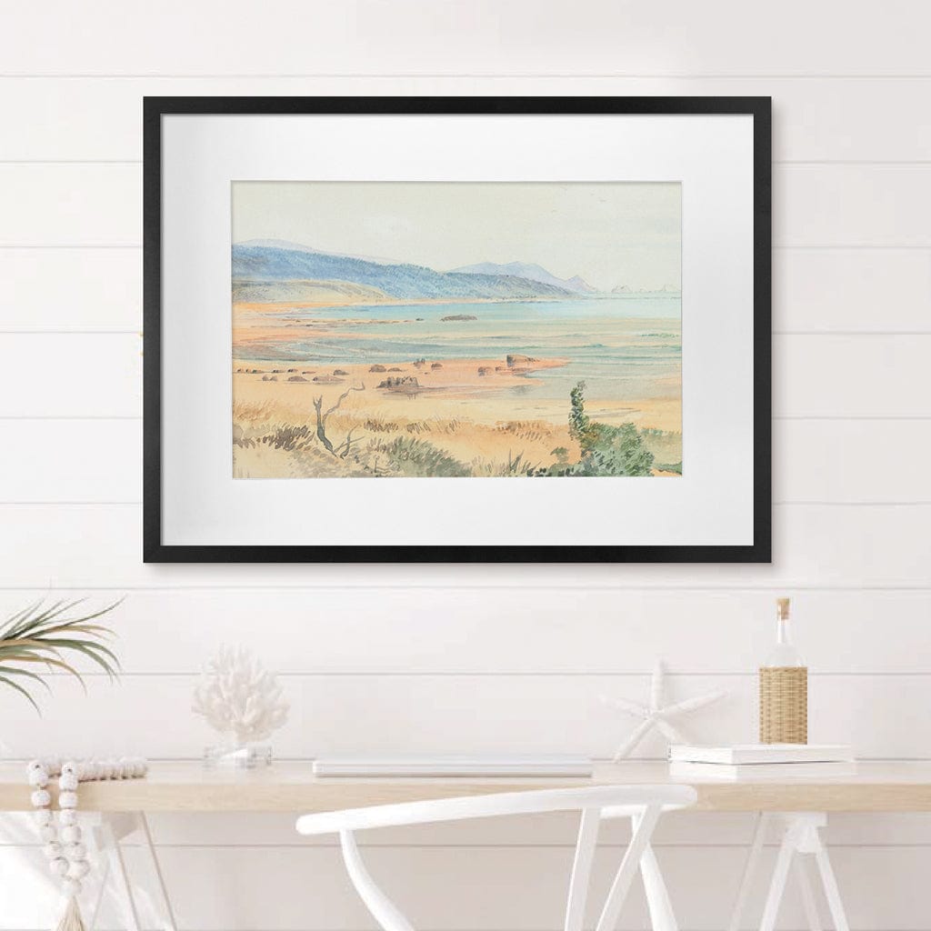 Decorator Black Artist Watercolour Frame Half Sheet Imperial from our Australian Made Picture Frames collection by Profile Products (Australia) Pty Ltd