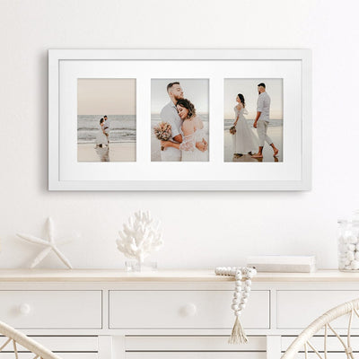 Decorator Gallery Collage Photo Frame - 3 Photos (6x8in) from our Australian Made Collage Photo Frame collection by Profile Products Australia