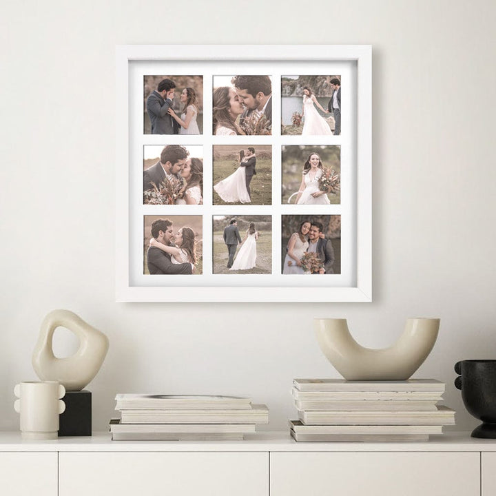Decorator Insta Square Collage Photo Frame - 9 Photos (2.5x2.5in) from our Australian Made Collage Photo Frame collection by Profile Products Australia