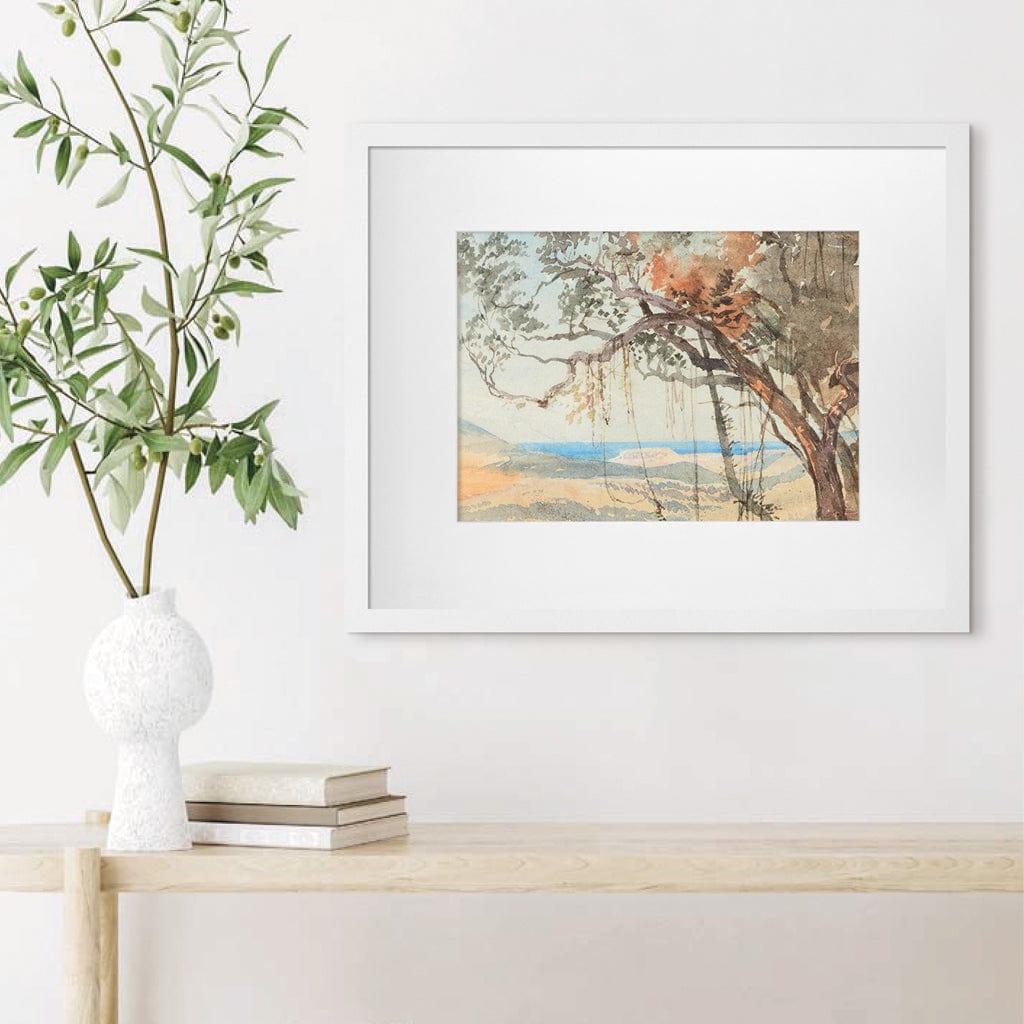 Decorator White Artist Watercolour Frame Quarter Sheet Imperial from our Australian Made Picture Frames collection by Profile Products (Australia) Pty Ltd