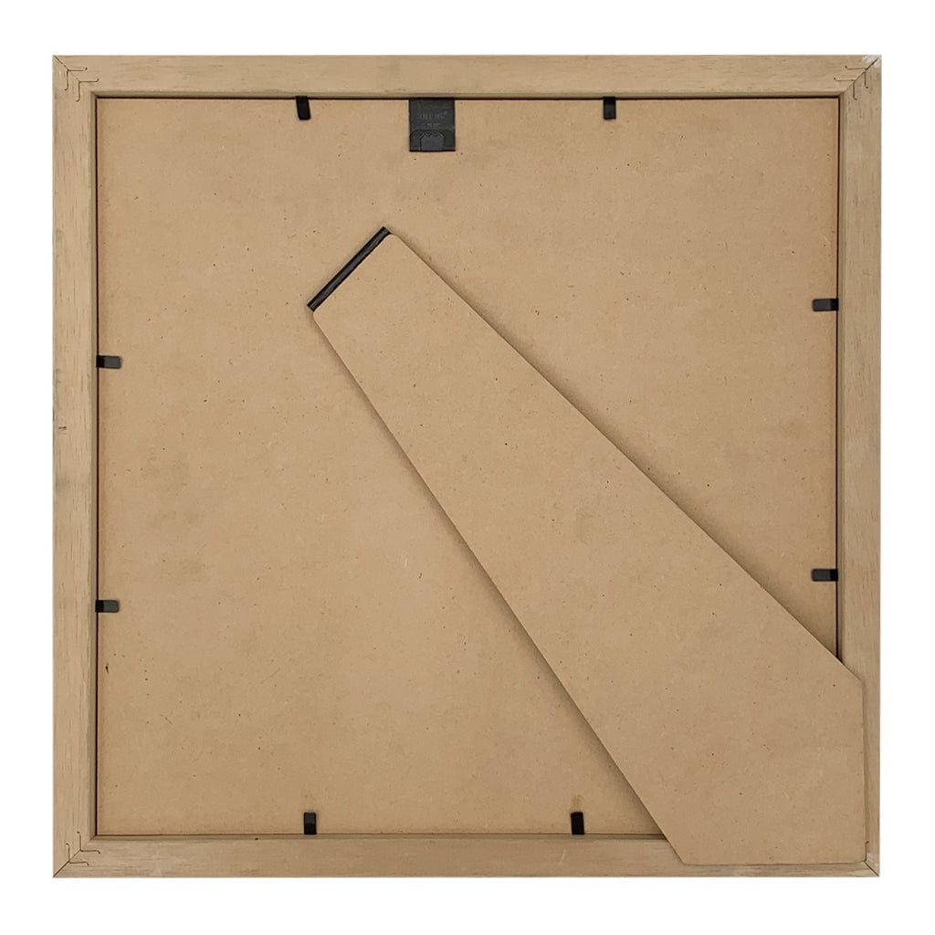 Elegant Deluxe Natural Oak Timber Square Frame 8x8in (20.3x20.3cm) to suit 5x5in (12.7x12.7cm) image from our Australian Made Picture Frames collection by Profile Products (Australia) Pty Ltd