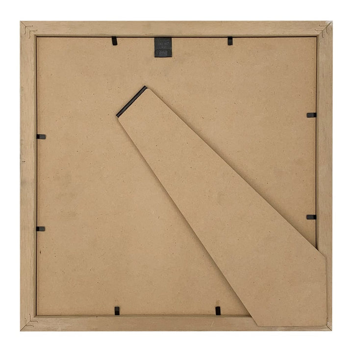 Elegant Deluxe Natural Oak Timber Square Frame 8x8in (20.3x20.3cm) to suit 5x5in (12.7x12.7cm) image from our Australian Made Picture Frames collection by Profile Products (Australia) Pty Ltd