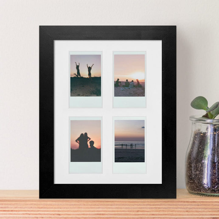 Elegant Instax Photo Frame - 4 Photo Collage Display (6x8in) from our Australian Made Picture Frames collection by Profile Products (Australia) Pty Ltd