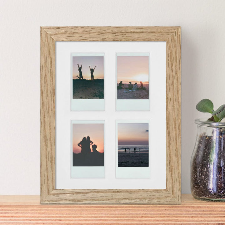 Elegant Instax Photo Frame - 4 Photo Collage Display (6x8in) from our Australian Made Picture Frames collection by Profile Products (Australia) Pty Ltd