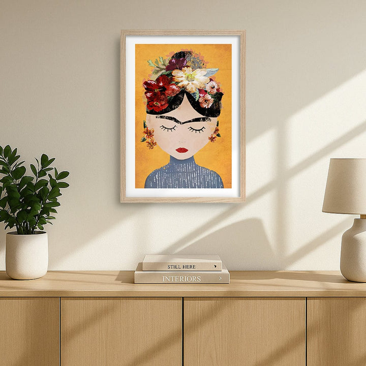Floral Serenity Modern Wall Art Print from our Australian Made Framed Wall Art, Prints & Posters collection by Profile Products (Australia) Pty Ltd