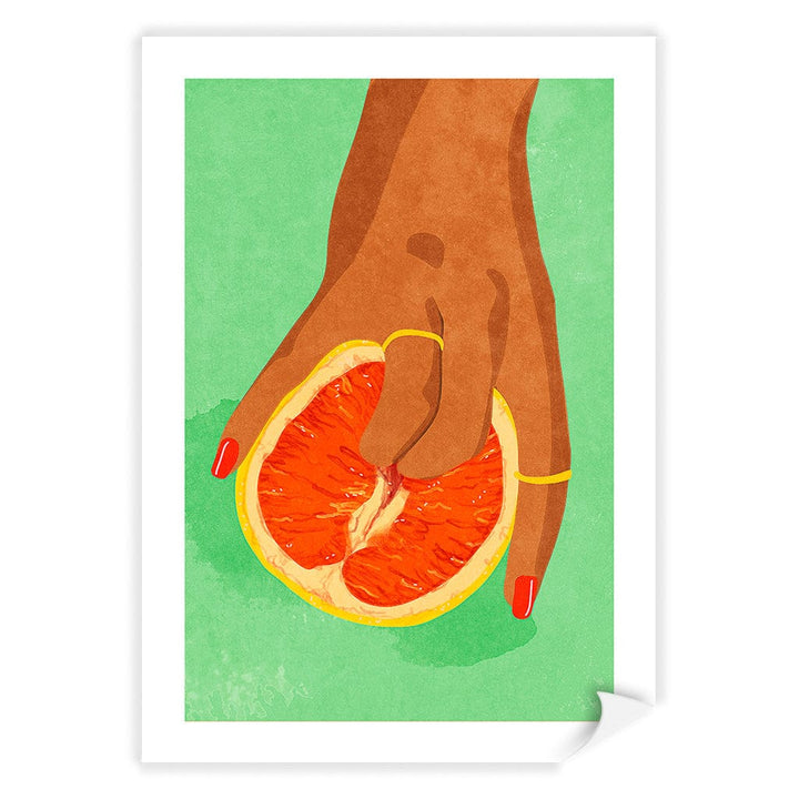 Fruit Lover Modern Wall Art Print A4 (21 x 29.7cm) / Print Only / White Border from our Australian Made Framed Wall Art, Prints & Posters collection by Profile Products (Australia) Pty Ltd