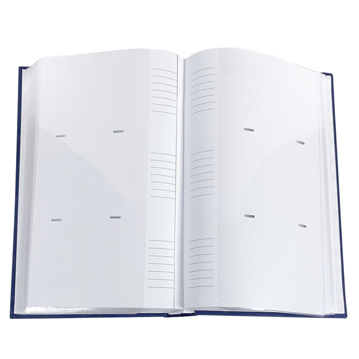 Glamour Metallic Blue Slip-in Photo Album 300 Photos from our Photo Albums collection by Profile Products Australia