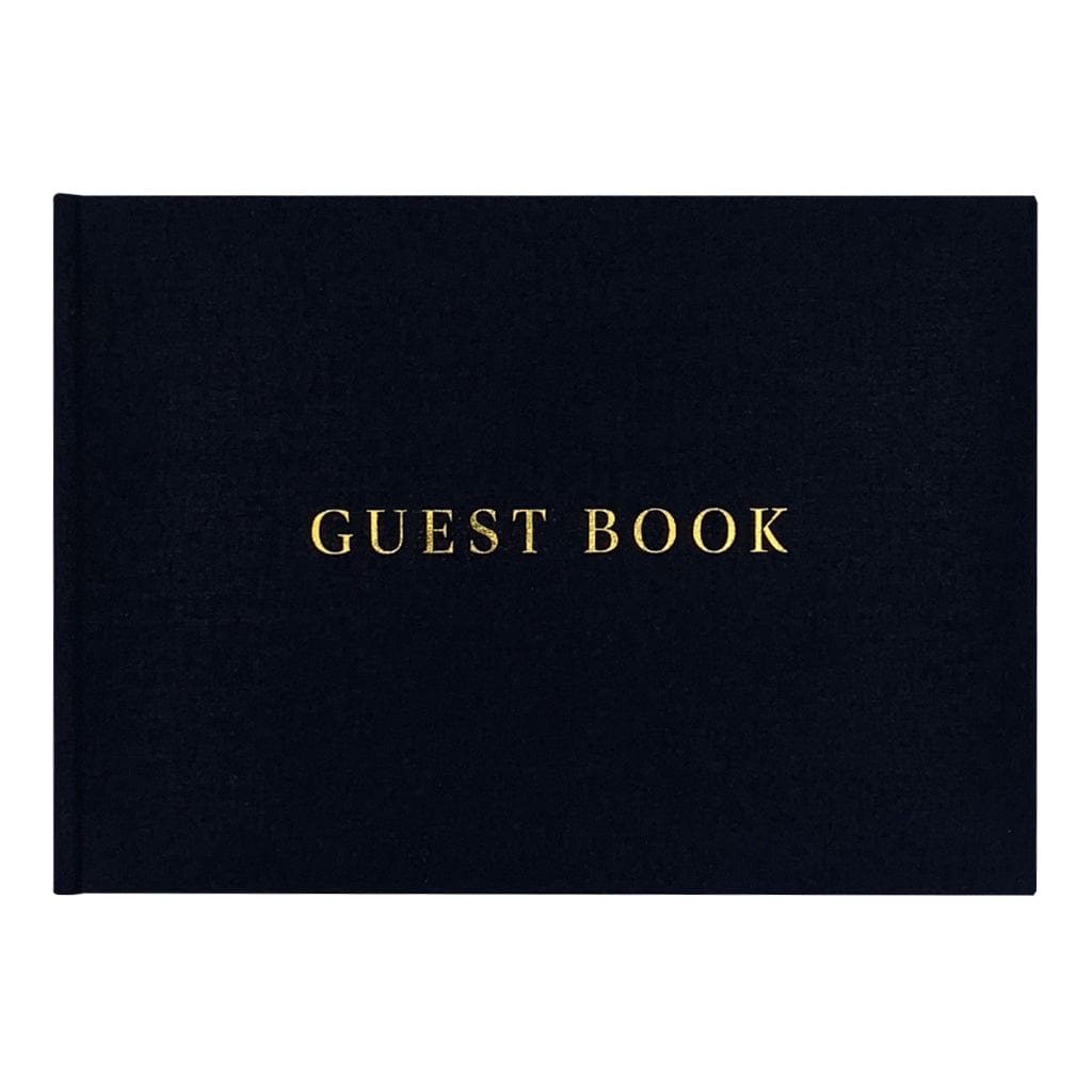 Guest Book Black from our Guest Books collection by Profile Products (Australia) Pty Ltd