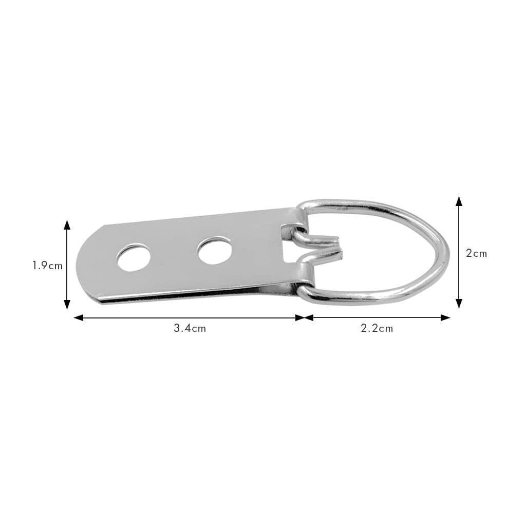 Heavy-Duty D-Ring Hanger (2H) for Picture Frames (10pk) from our Picture Framing Accessories collection by Profile Products (Australia) Pty Ltd