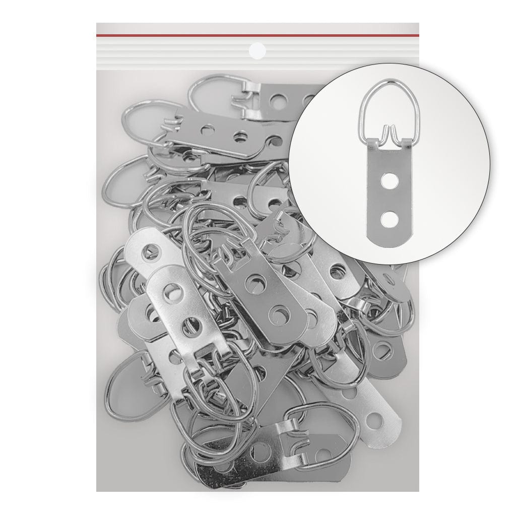 Heavy-Duty D-Ring Hanger (2H) for Picture Frames (50pk) from our Picture Framing Accessories collection by Profile Products (Australia) Pty Ltd