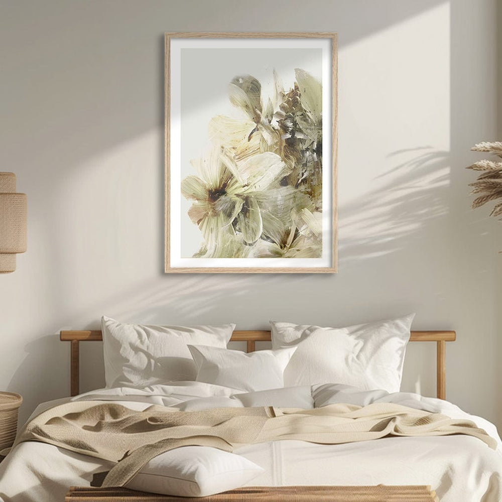 Hill Flowers Abstract Wall Art Print by Dan Hobday from our Australian Made Framed Wall Art, Prints & Posters collection by Profile Products (Australia) Pty Ltd