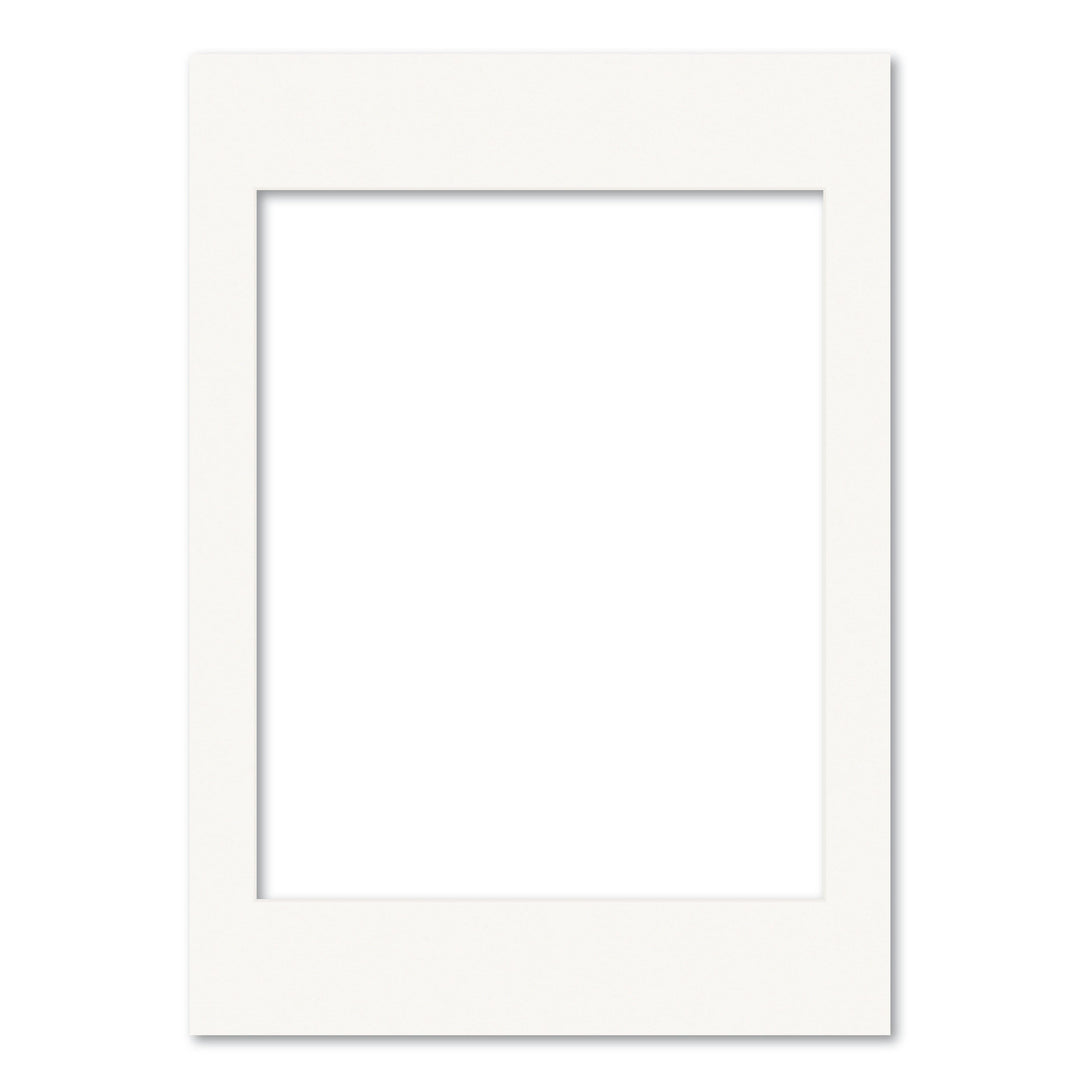 Ice White Acid-Free Mat Board 50x70cm to suit 16x20in (40x50cm) image from our Custom Cut Mat Boards collection by Profile Products (Australia) Pty Ltd